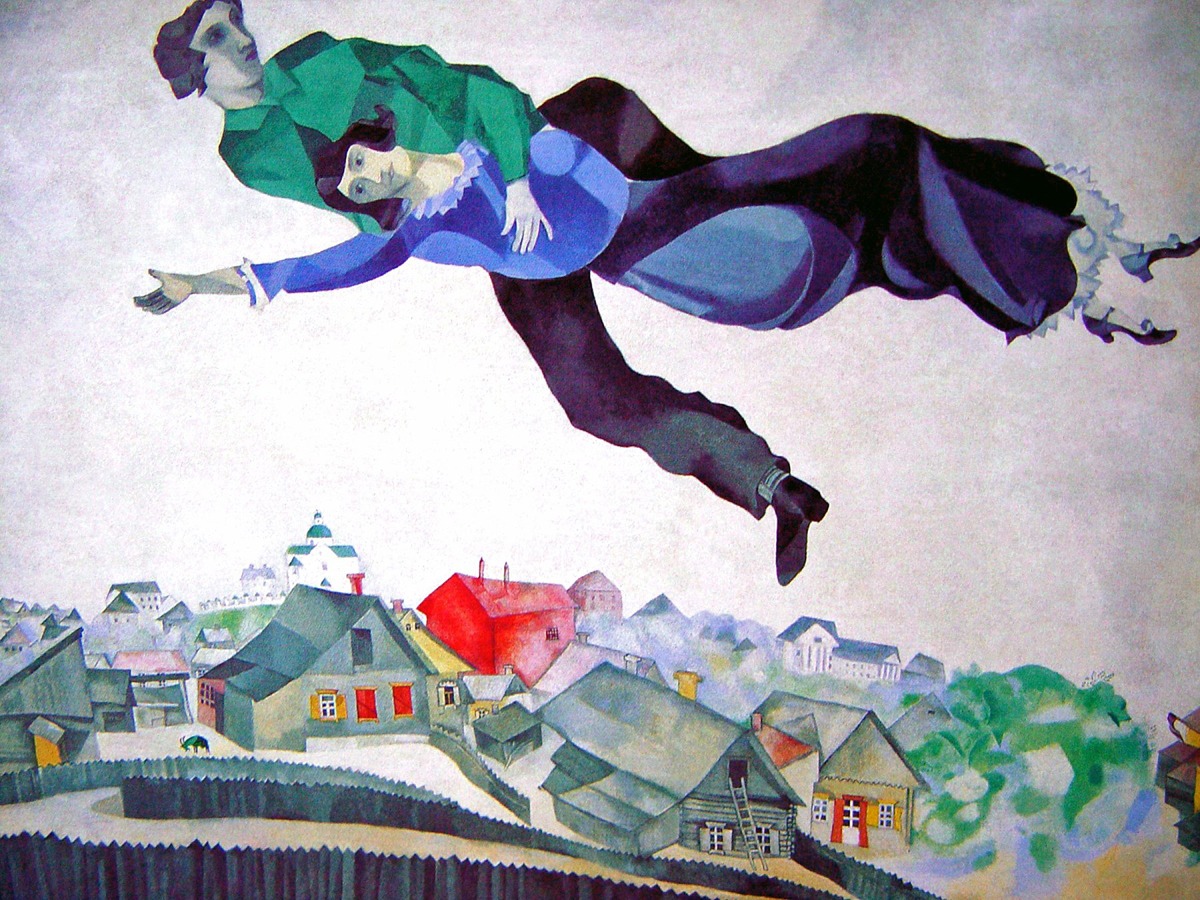 Marc Chagall, La Passeggiata, 1917-18