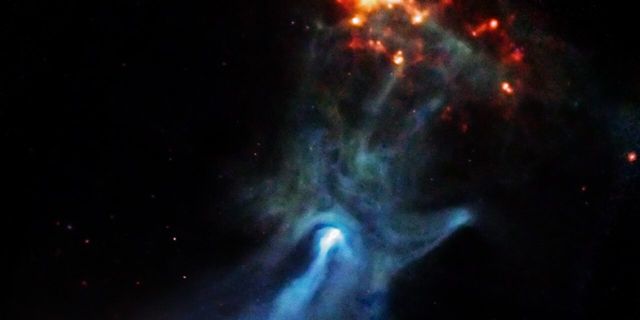 Il resto di una supernova, osservato dalla missione Chandra della Nasa (Msh 15-52)
