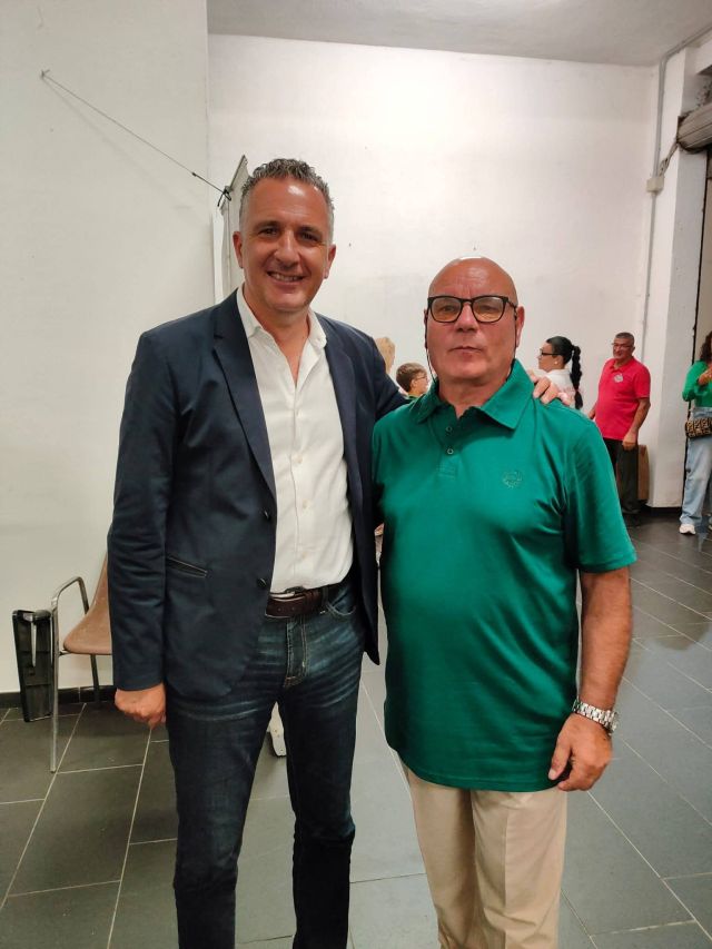 Giuseppe Cino con Orlandino Greco