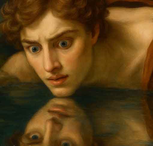 Il mito di Narciso e l'inganno dello specchio