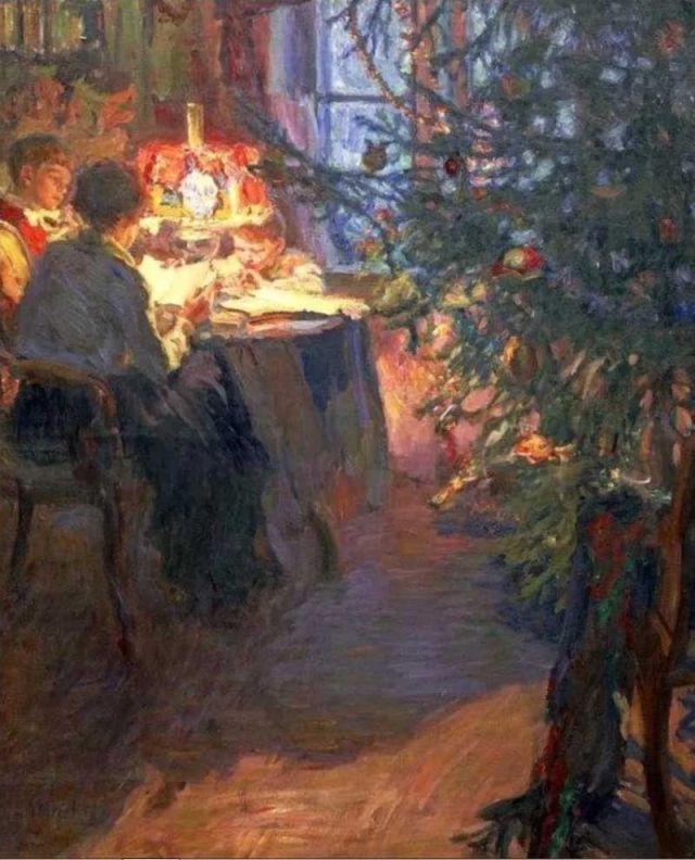 Albero di Natale. Alexander Morozov. 1921
