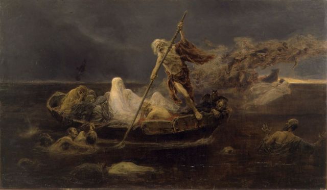 Benlliure y Gil, Jose - La barca di Caronte (1912).jpg