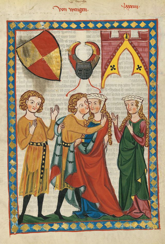 Codex Manesse 300r Von Wengen