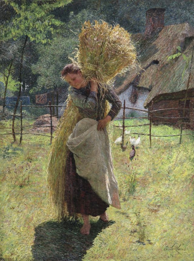 Emile Claus, La faneuse (The Haymaker)1896