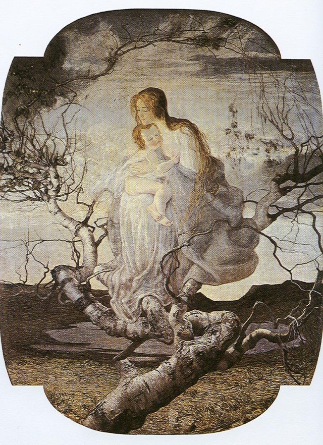 Giovanni Segantini - L'angelo della vita, 1894