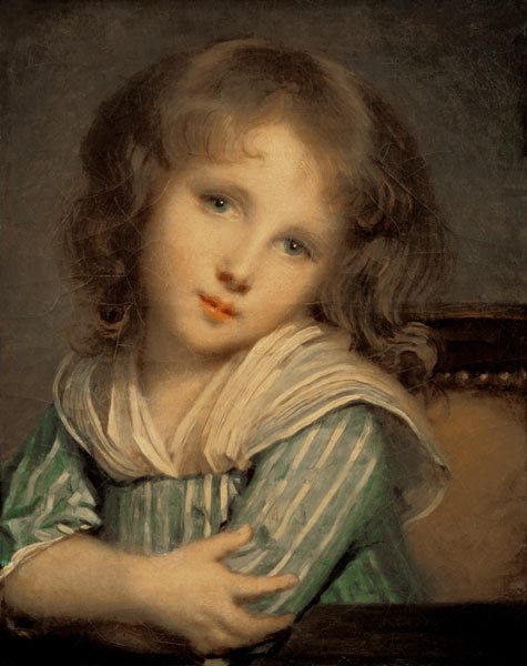 Girl at the Window - Jean Baptiste Greuze
