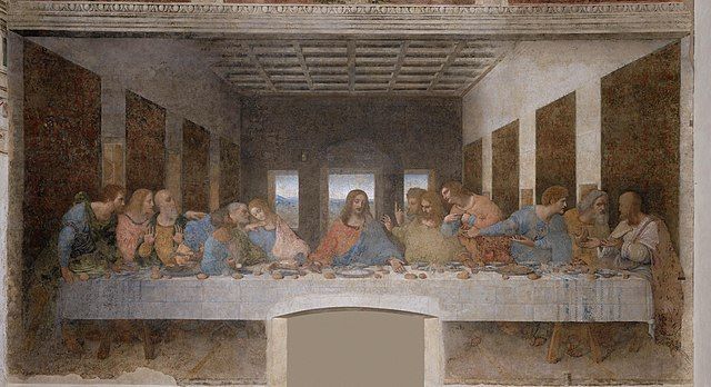 L'Ultima Cena (Cenacolo vinciano), Leonardo da Vinci (1494 - 1498)