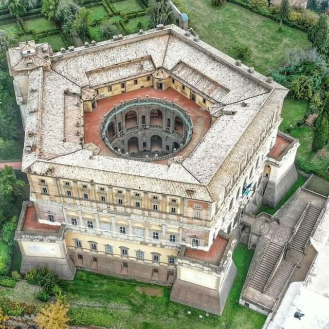 Il Palazzo Farnese di Caprarola nel viterbese
