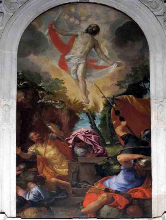 Paolo Caliari, detto il Veronese - Resurrezione, Chiesa di San Francesco della Vigna, Venezia