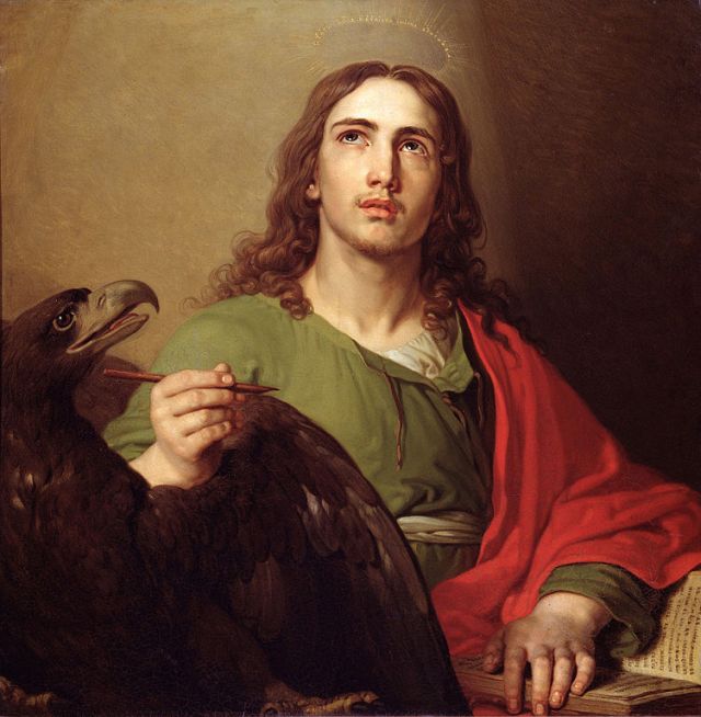 San Giovanni evangelista, opera di Volodymyr Borovykovs'kyj