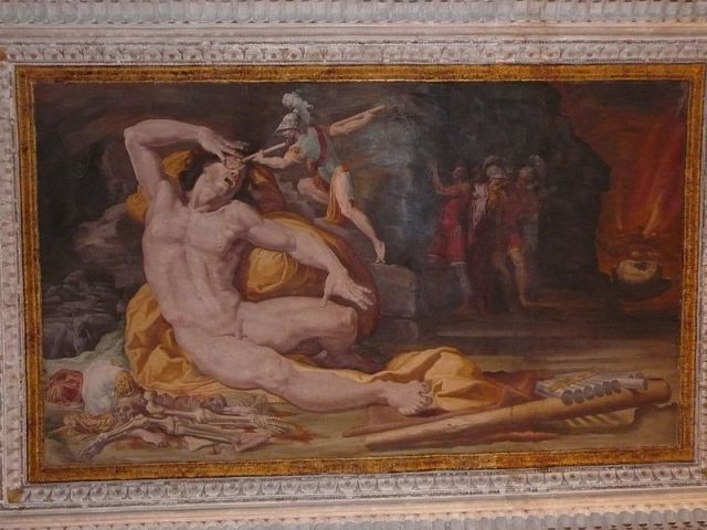 Story of Ulysses by Pellegrino Tibaldi in Palazzo Poggi (Bologna)