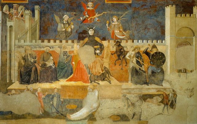 Ambrogio Lorenzetti - Allegoria del Cattivo Governo