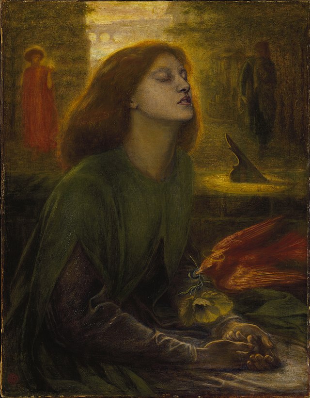 Dante Gabriel Rossetti - Beata Beatrix 1864-1870
