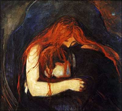 Edvard Munch - Il vampiro