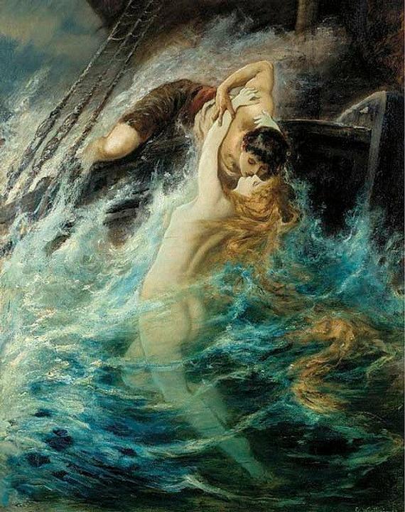  Gustave Wertheimer - The kiss of the siren
